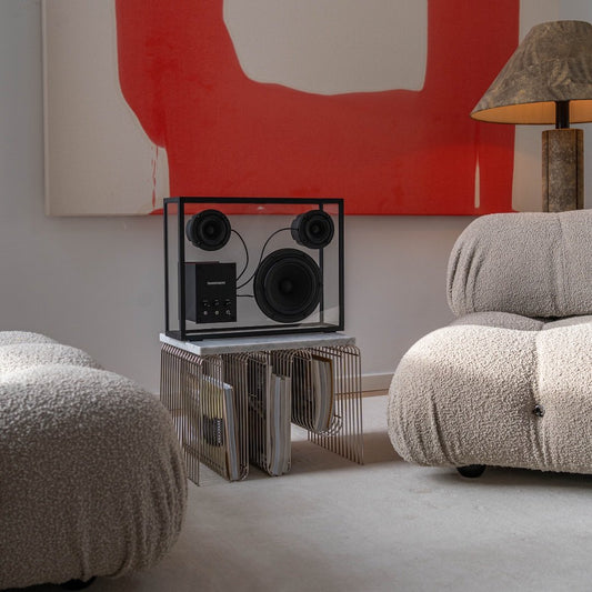 Transparent Speaker | Wi-Fi connected - Black+ WiFi