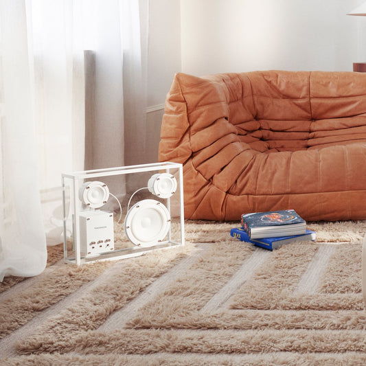 Transparent Speaker | Wi-Fi connected - White + WiFi