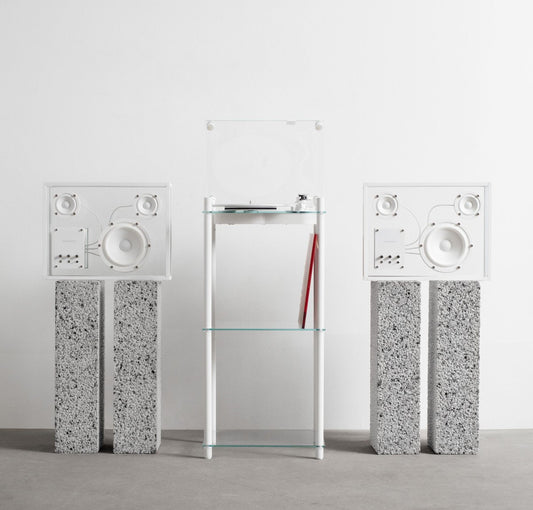 Transparent Turntable Stand
