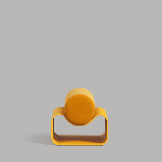 La Pepino - Aluminum ottoman