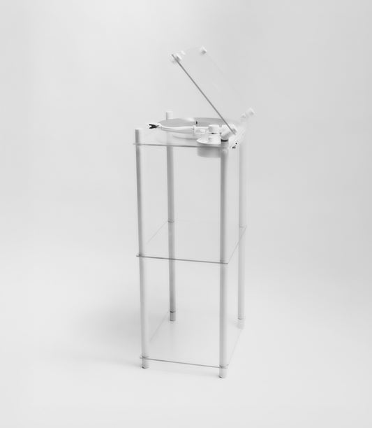 Transparent Turntable Stand