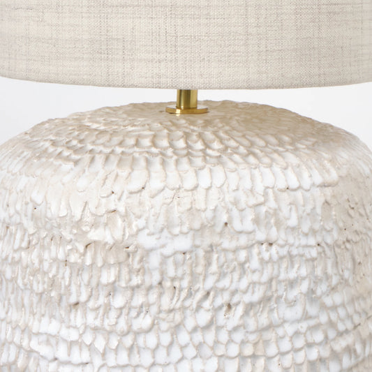 Textured Ceramic Lamp
