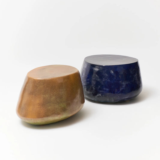 Ceramic Coffee Table Set of Two