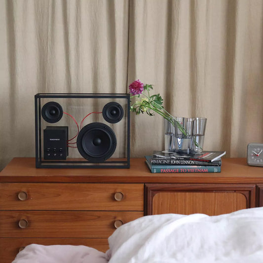 Transparent Speaker | Wi-Fi connected - Red+ WiFi