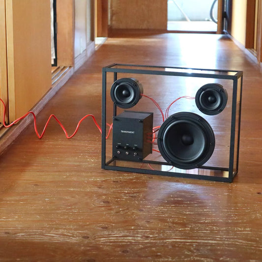 Transparent Speaker | Wi-Fi connected - Red+ WiFi